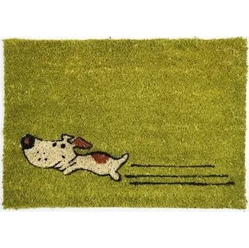 Rohožka Kokosová podložka Zelený pes