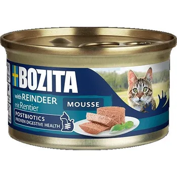 Krmivo pro kočku BOZITA Mousse Reindeer - mokré krmivo pro kočky - 85g
