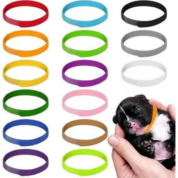 tréninková pomůcka pro psa Tonyg-p 15dílná sada obojků pro identifikaci štěňat, nastavitelná, obojky pro štěňata, přehozové