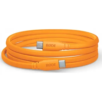 Datový kabel Kabel USB-C - USB-C Røde SC17 Oranžový 1,5 m