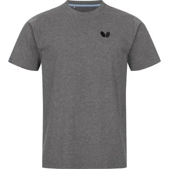 Pánské oblečení BUTTERFLY Tričko Meranji antracitová antracitová XS