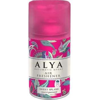 Osvěžovač vzduchu Alya Sweet Splash osvěžovač vzduchu ve spreji, vhodný i do automatických dávkovačů, 60 dní, 250 ml