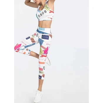 Podprsenka Sportovní set 3/4 s potiskem Numbers, M