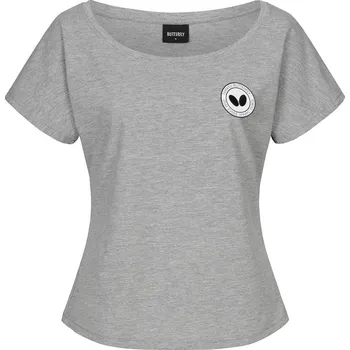 Pánské oblečení BUTTERFLY Tričko Kihon Lady šedá šedá XXS