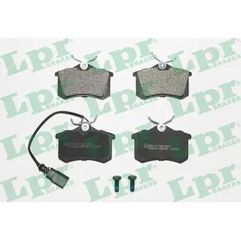 Brzdový systém Sada brzdových destiček, kotoučová brzda LPR 05P980