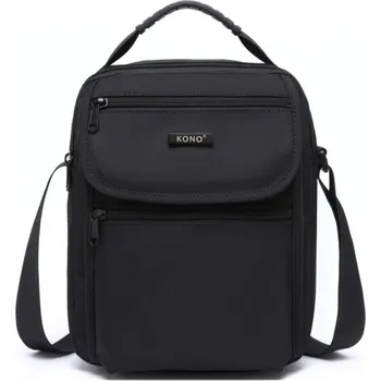 Odolná pánská crossbody taška Kono - černá