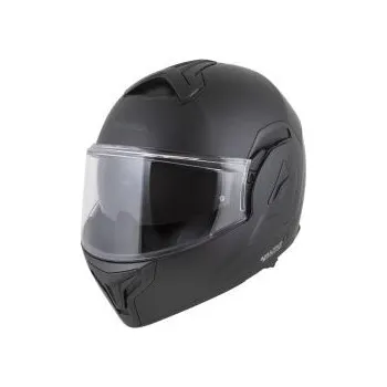 Helma na motorku Překlopná přilba Cassida MultiFlip Solid BlackOut P/J - černá matná/černá, XL(61-62)