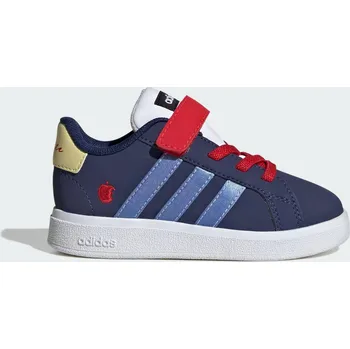 Dětská běžecká obuv ADIDAS Dětské boty Disney Snow White Grand Court 2.0 MODRÁ|ČERVENÁ