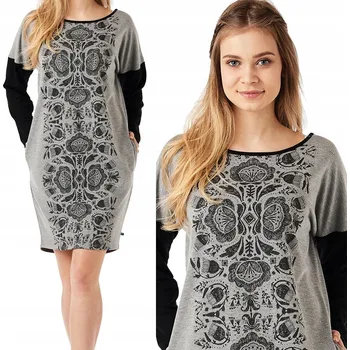 Dámské šaty Key šaty pro běžné nošení i na návštěvu, délka ke kolenům, velikost L