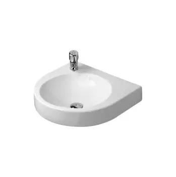 umyvadlo rohové Architec 0448.45 s otvorem pro baterii 63,50/54 cm, bílé