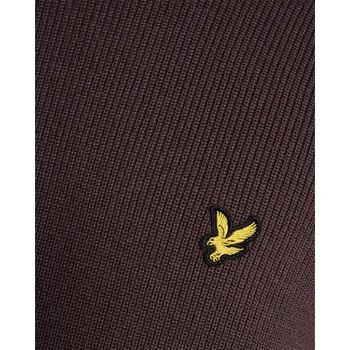 Pánský svetr Svetr Lyle and Scott Espresso 563104 XL