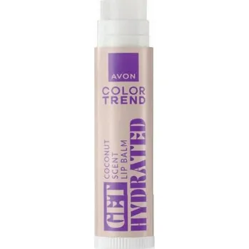 Péče o rty AVON Color Trend Balzám na rty Coconut Apetyczne Nawilżenie SPF15 kokosový