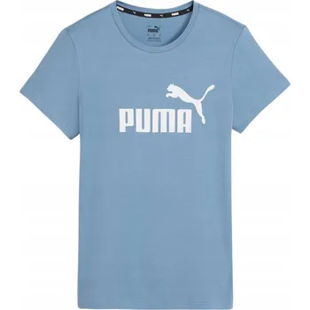 Dámské tričko Dámské TRIČKO PUMA ESS LOGO TEE modré 586775 20 vel. M