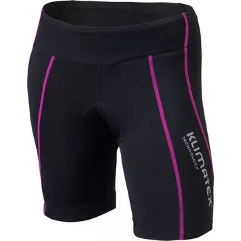 Cyklistické oblečení Dámské cyklošortky Klimatex RIBE S Černá, Šedá, Fialová
