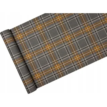 Tapeta Tapeta se vzorem KOSTKY jako ŠEDÁ tkanina