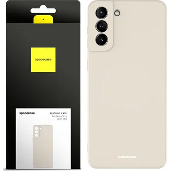 Pouzdro na mobilní telefon Zadní Kryt Spacecase pro Samsung Galaxy S21 Plus béžový