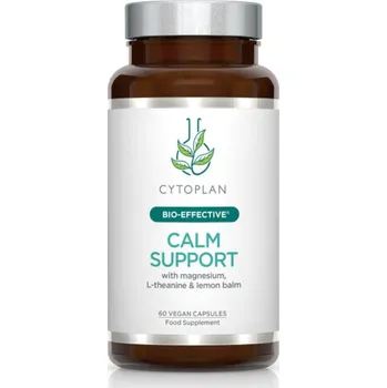 Doplněk stravy Cytoplan Calm Support – Horčíkový komplex s L-Theanínom a medovkou, 60 kapslí>