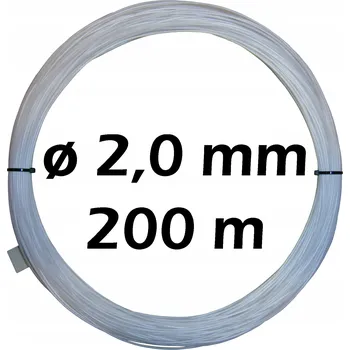 Technická provázková šňůra pro studny k upevnění filtrů 2,0 mm 200 m