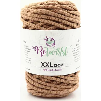 Příze ReTwisst XXLace 35 oříškově hnědá