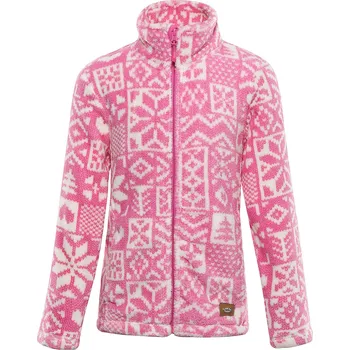 Dívčí mikina ALPINE PRO - EFLINO DĚTSKÁ FLEECOVÁ MIKINA SE SUPRATHERM KSWF221465PA92-98