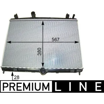 Chladič motoru Chladič, chlazení motoru MAHLE CR 2113 000P