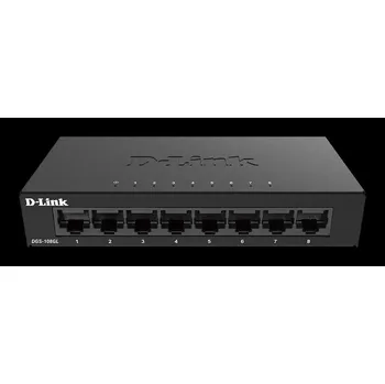 Switch D-Link DGS-108GL 8-port Gigabit Metal Housing Desktop Switch