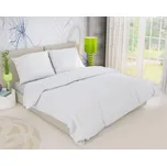 Krepové povlečení 240x220, 70x90cm BÍLÉ
