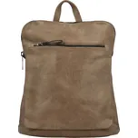 Stylový dámský koženkový kabelko-batoh Doan, taupe