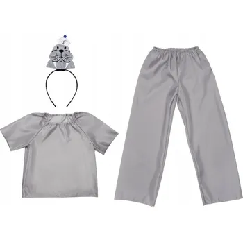 Karnevalový kostým KOSTÝM MORS PŘEVLEK MORSA ČELENKA 98-110 4el