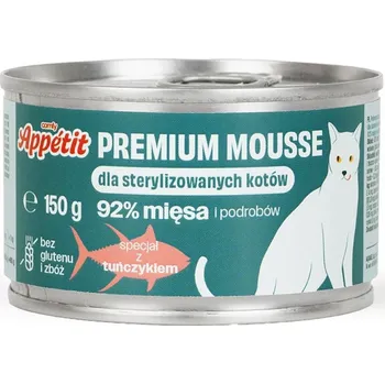 Krmivo pro kočku COMFY APPETIT PREMIUM MOUSSE STERILIZED TUŇÁK 150G