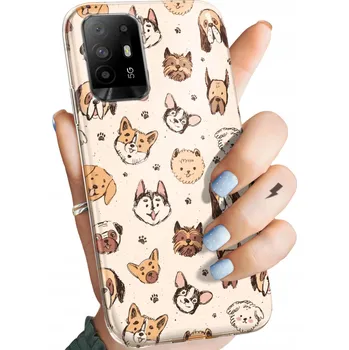 Pouzdro na mobilní telefon Hello Case pro Oppo Reno5 Z s béžovou Zadní Kryt