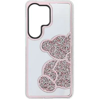 Náhradní kryt pro mobilní telefon Kryt Teddy Bear Case Samsung Galaxy S26 Ultra Pink
