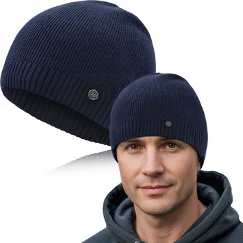 Čepice Pako Jeans zimní čepice modrá, univerzální velikost