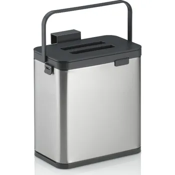 Odpadkový koš KELA Plata 12129 2,1 l stříbrný