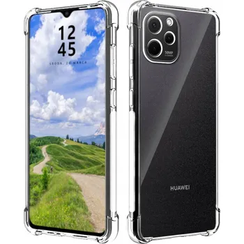 Pouzdro na mobilní telefon Zadní Kryt RCBR pro Huawei nova Y61 ANTISHOCK CASE bezbarvý