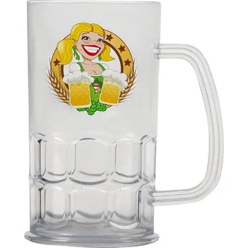 Sklenice Boland Plastový půllitr pivní párty 500 ml