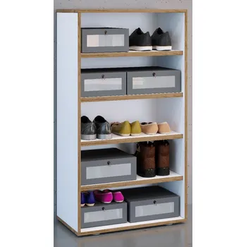 Botník Botník VCM „Salia“ B60 XL 5dílný, bílý 496550