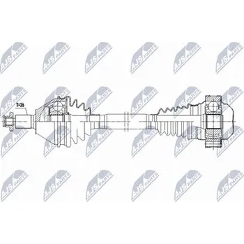 Poloosa kola Hnací hřídel - poloosa NTY NPW-VW-248