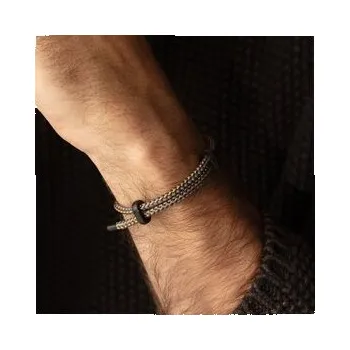 Náramek Lilou Náramek 0024X Černá OS