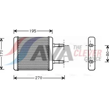 Vyměník tepla pro vnitřní vytápění, HY6061