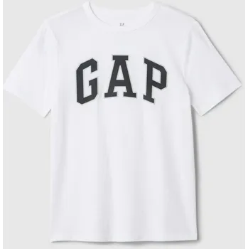Chlapecké tričko GAP Chlapecké Dětské tričko s logem Gap Bílá 152/158 (2742653)