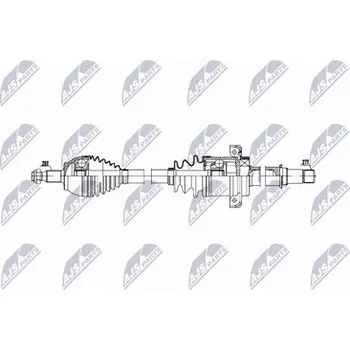 Poloosa kola Hnací hřídel - poloosa NTY NPW-ME-028