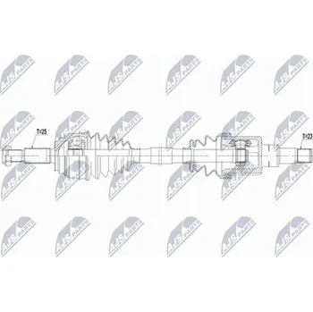 Poloosa kola Hnací hřídel - poloosa NTY NPW-FR-189