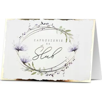 Svatební dekorace Svatební oznámení s matným povrchem, 5 ks