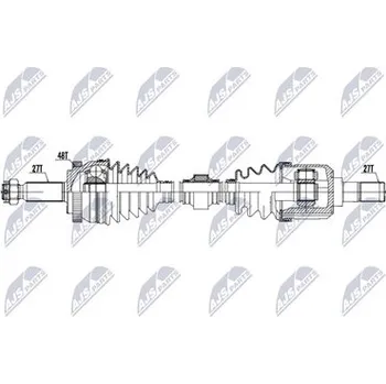 Hnací hřídel - poloosa NTY NPW-HY-653