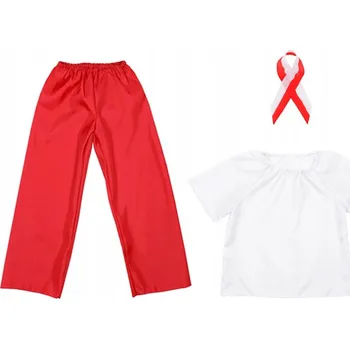 Karnevalový kostým KOSTÝM HALENKOVÉ KALHOTY 134-140 3 dílků