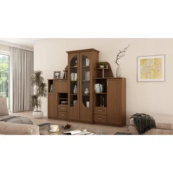 Obývací stěna Nábytková Stěna Texas Višeň Porto Sada nábytku Obývací pokoj