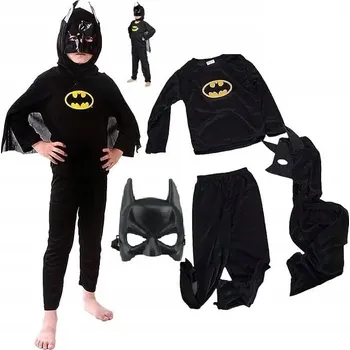 Karnevalový kostým Kostým BATMAN, kostým BATMAN MASKA Velikost M 110-122