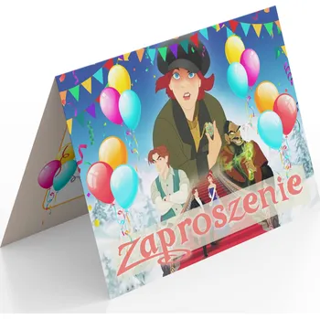 Pozvánka POZVÁNKA ANASTAZIA PRINCEZNA ANASTASIA NA DĚTSKOU OSLAVU NAROZENIN + OBÁLKA