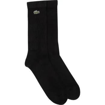 Pánské ponožky Ponožky Lacoste SPORT High-Cut Stretch Cotton Socks 1P Černý (47-50)
